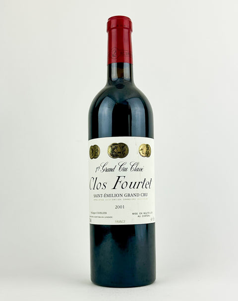 2001 Clos Fourtet Saint Emilion Grand Cru (Slightly Nicked and Soiled Label)