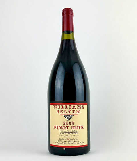 2003 Williams Selyem "Allen Vineyard" Russian River Valley Pinot Noir (1.5L)