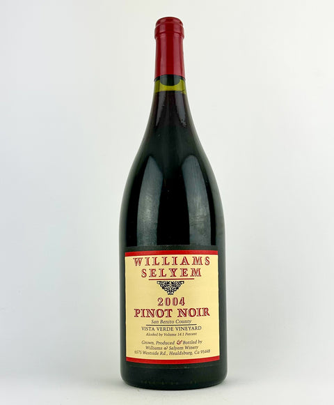 2004 Williams Selyem "Vista Verde Vineyard" San Benito County Pinot Noir (1.5L)