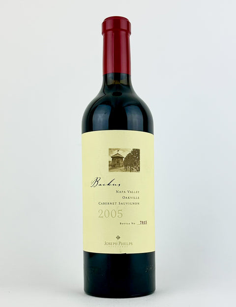 2005 Joseph Phelps "Backus Vineyard" Oakville Cabernet Sauvignon (Nicked Label)