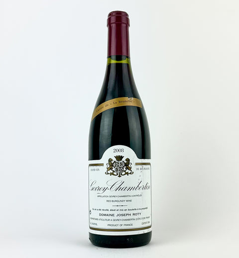 2008 Domaine Joseph Roty "Cuvee La Brunelle" Gevrey-Chambertin (torn neck label, scuffed label)