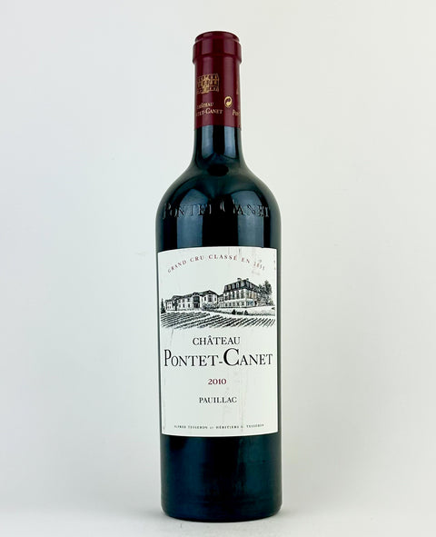 2010 Chateau Pontet Canet Pauillac (Bin Soiled Label)