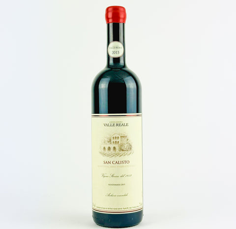 2015 Valle Reale "San Calisto" Montepulciano d'Abruzzo