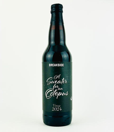 2024 Breakside "A Sweater for an Octopus" Barrel Aged Oatmeal Imperial Stout w/Black Tea and Rooibos, Oregon (22oz Bottle)