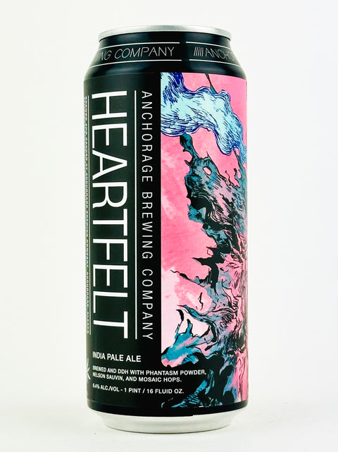 Anchorage "Heartfelt" Double Dry Hopped Hazy IPA, Anchorage (16oz Can)