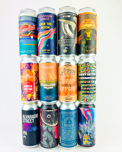 August/September 2025 Hazy IPA Beer Box (12 Cans)