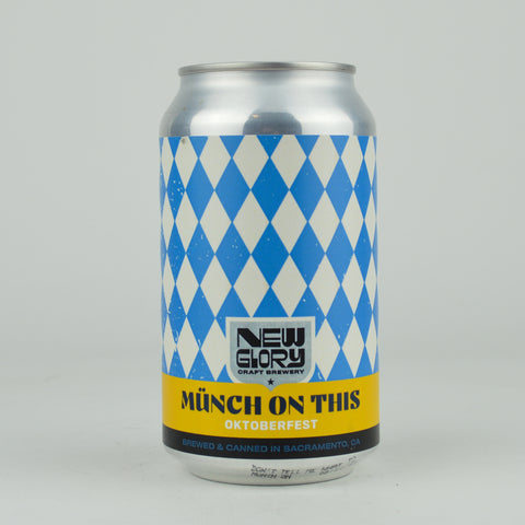 New Glory "Munch On This" Oktoberfest Lager, California (12oz Can)