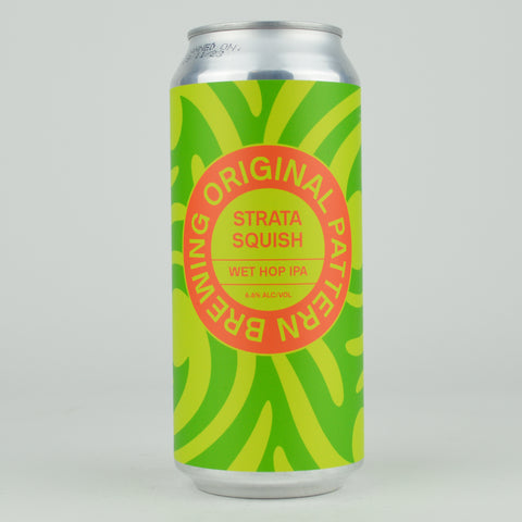 Original Pattern "Strata Squish" Wet Hop IPA, California (16oz Can)