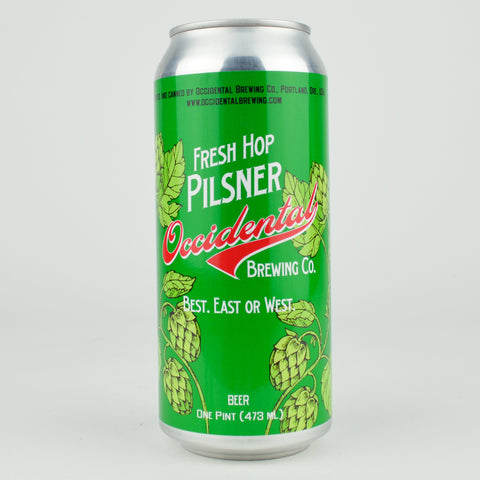Occidental "Fresh Hop" Pilsner, Oregon (16oz Can)