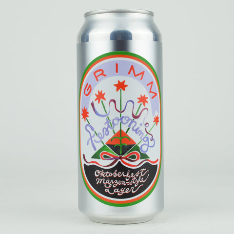 Grimm "Festooning" Oktoberfest Marzen Style Lager, New York (16oz Can)