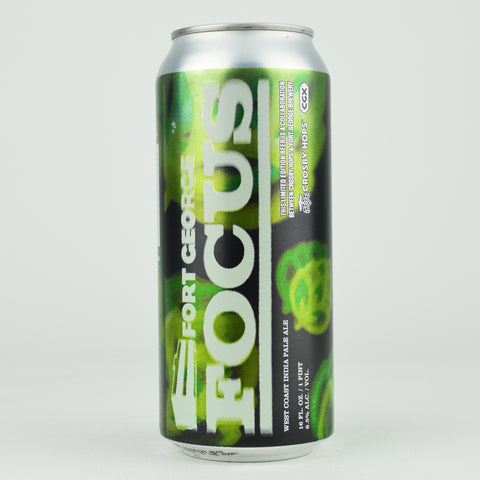 Fort George/Crosby Hops "Focus" IPA, Oregon (16oz Can)