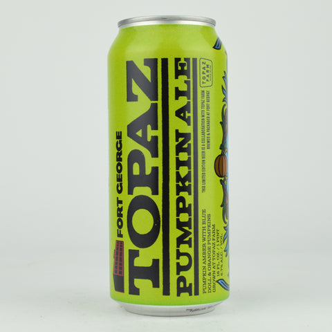 Fort George/Topaz Farm "Topaz" Spiced Pumpkin Ale, Oregon (16oz Can)