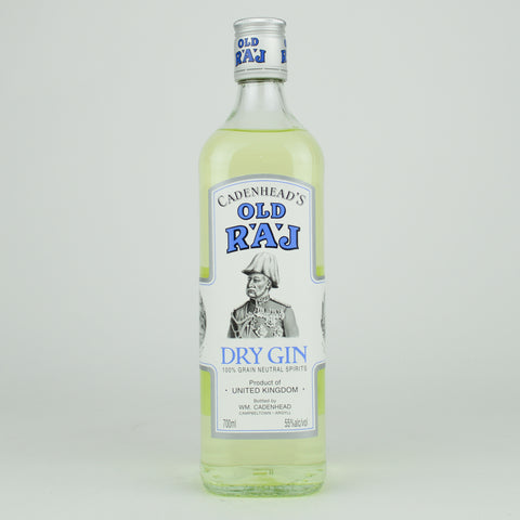 Cadenhead's "Old Raj" Dry Gin (Blue Label)