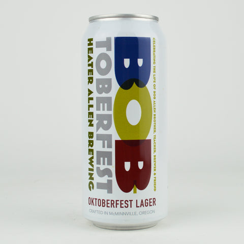 Heater Allen "Bobtoberfest" Marzen, Oregon (16oz Can)