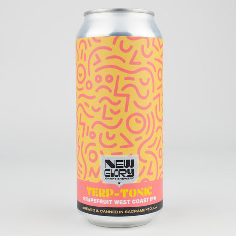 New Glory "Terp-Tonic" Grapefruit IPA, California (16oz Can)