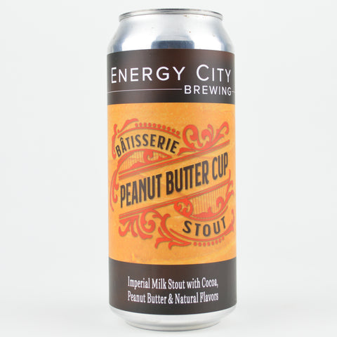 Energy City "Batisserie-Peanut Butter Cup" Imperial Milk Stout, Illinois (16oz Can)