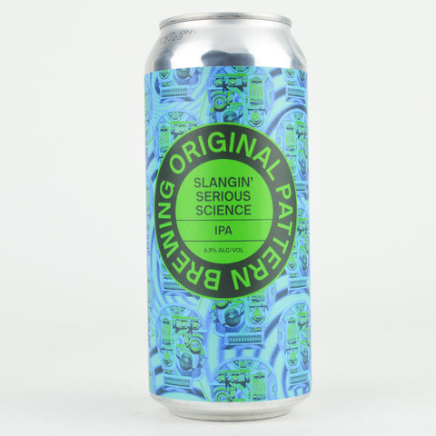 Original Pattern "Slangin' Serious Science" IPA, California (16oz Can)