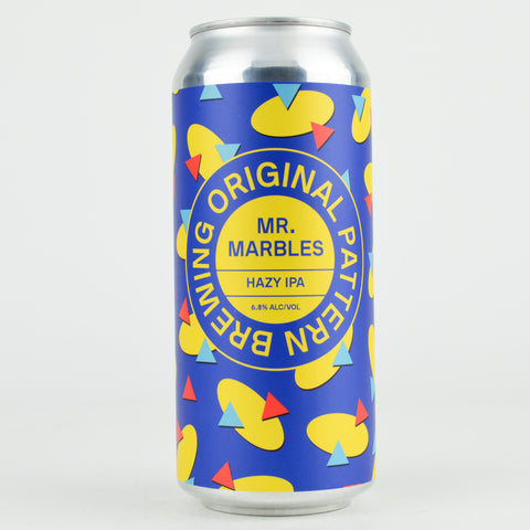 Original Pattern "Mr. Marbles" Hazy IPA, California (16oz Can)