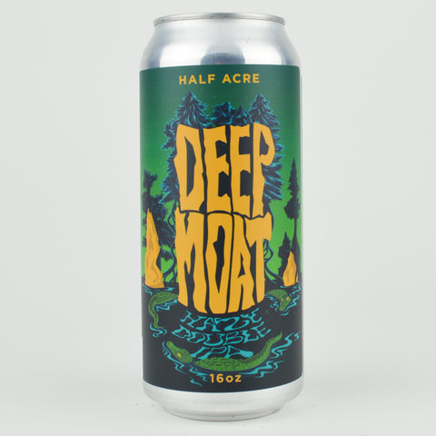 Half Acre "Deep Moat" Double Hazy IPA, Illinois (16oz Can)
