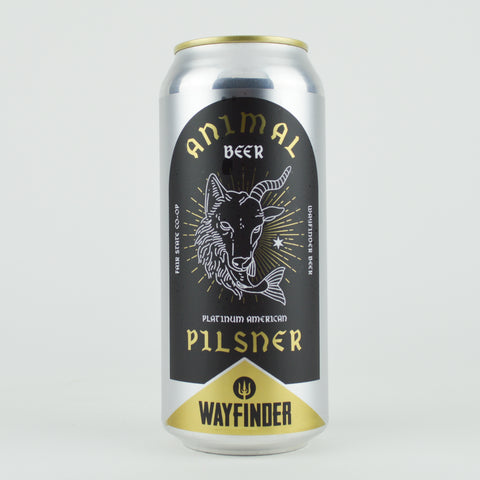 Wayfinder/Fair State "Animal" Pilsner, Oregon (16oz Can)