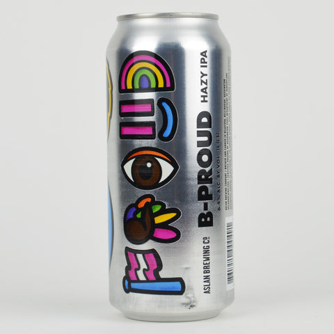 Aslan Brewing Co. "B Proud" Hazy IPA, Washington (16oz Can)