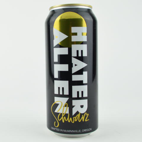 Heater Allen "Schwarz" Czech-Style Black Lager, Oregon (16oz Can)