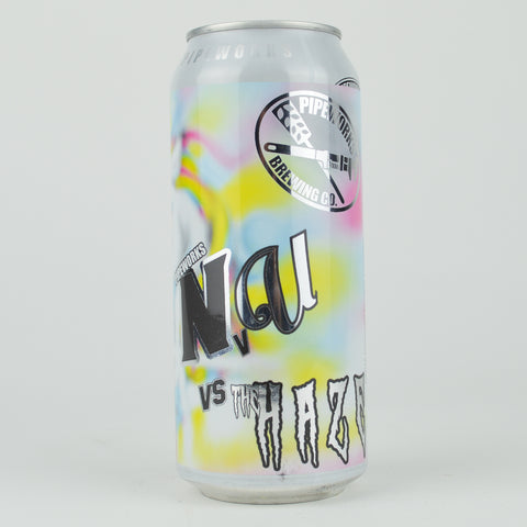 Pipeworks "NvU vs. The Haze" Double Hazy IPA, Illinois (16oz Can)