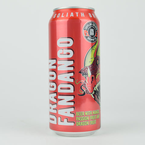 Toppling Goliath "Dragon Fandango" Sour Beer w/ Mango, Passion Fruit & Dragon Fruit, Iowa (16oz Can)