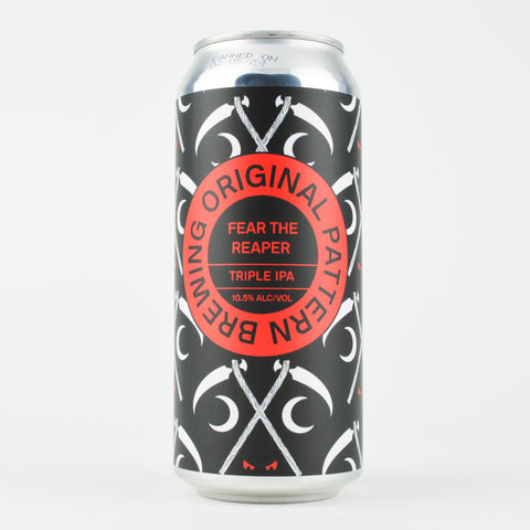Original Pattern "Fear The Reaper" Triple IPA, California (16oz Can)