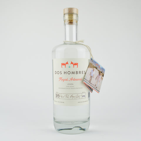 Dos Hombres Mezcal Artesanal Joven, Mexico (750ml Bottle)