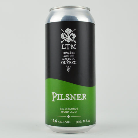 Les Trois Mousquetaires Pilsner, Canada (16oz Can)