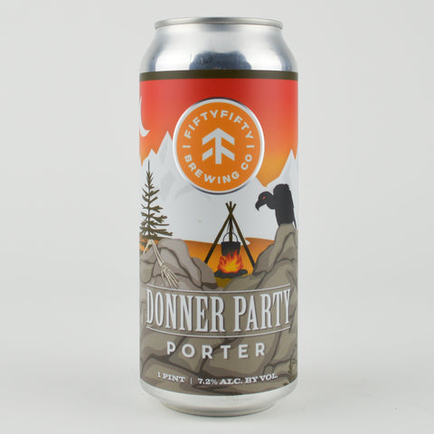 FiftyFifty "Donner Party" Porter, California (16oz Can)