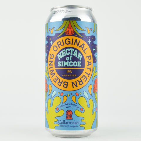 Original Pattern/Cellarmaker "Nectar of Simcoe" IPA, California (16oz Can)