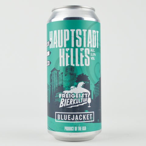 Freigeist/Bluejacket "Hauptstadt" Helles Lager, Missouri (16oz Can)