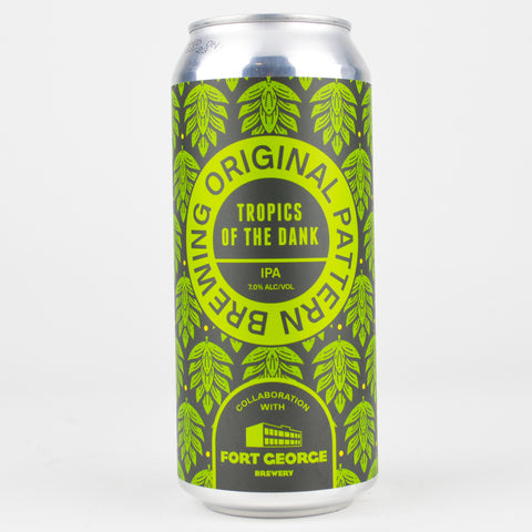 Original Pattern/Fort George "Tropics of the Dank" IPA, California (16oz Can)