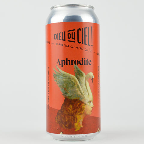 Dieu du Ciel! "Aphrodite" Stout Brewed w/Cocoa & Vanilla, Quebec (16oz Can)