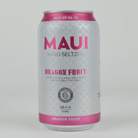 Maui Dragon Fruit Hard Seltzer, Hawaii (12oz Can)