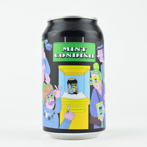 Prairie Artisan Ales "Mint Condish" Stout W/Cacao Nibs, Vanilla, Espresso, Coffee & Peppermint Flavors, Oklahoma (12oz Can)