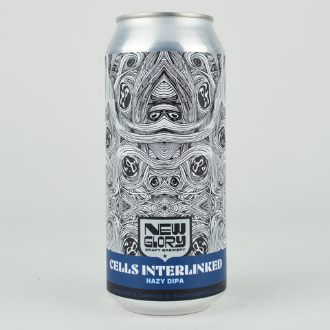 New Glory "Cells Interlinked" Double Hazy IPA, California (16oz Can)