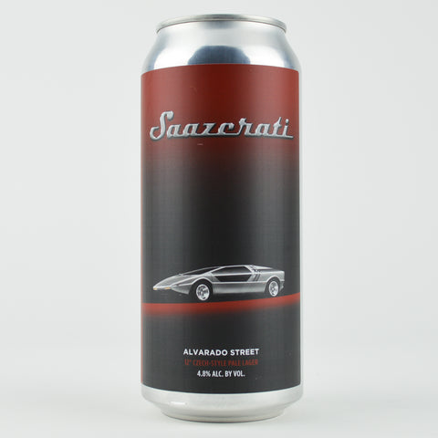 Alvarado Street "Saazerati" 12 Degree Czech-Style Pale Lager, California (16oz Can)