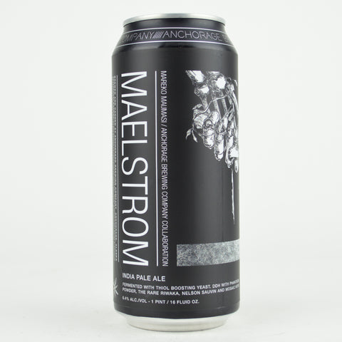Anchorage "Maelstrom" Double Dry Hopped Hazy IPA, Anchorage (16oz Can)