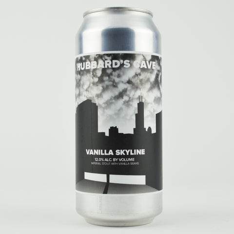 Hubbard's Cave "Vanilla Skyline" Imperial Stout with Vanilla Beans, Illinois (16oz Can)