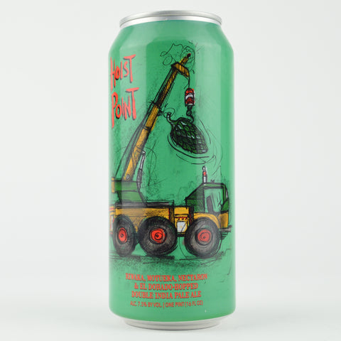 Hop Butcher "Hoist Point" Double Hazy IPA, Illinois (16oz Can)