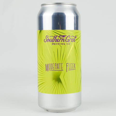 Southern Grist "Moderate Fleek" Triple Hazy IPA, Tennessee (16oz Can)