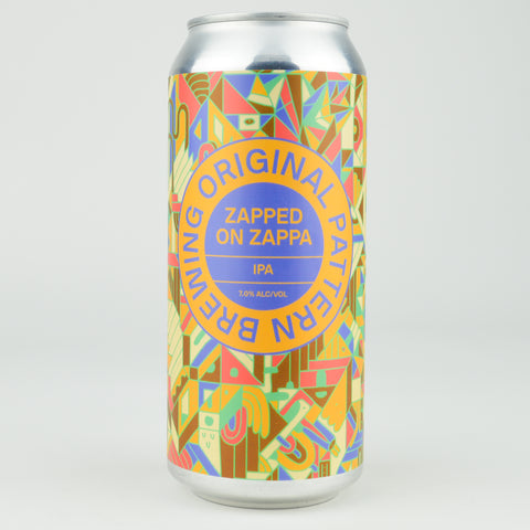 Original Pattern "Zapped on Zappa" IPA, California (16oz Can)