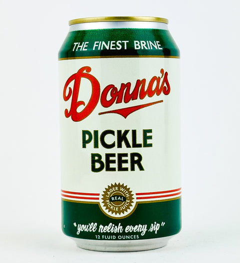 Donna's Pickle Beer, Illinois (12oz Can)
