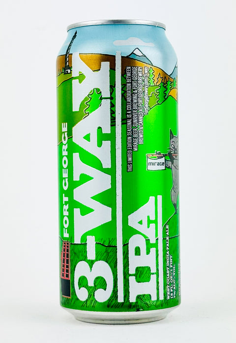 Fort George/Sunriver/Mirage "3-Way" IPA, Oregon (16oz Can)