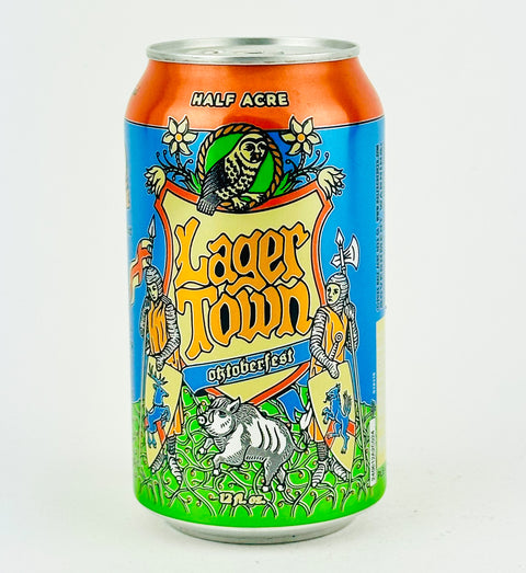 Half Acre "Lager Town" Oktoberfest Lager, Illinois (12oz Can)