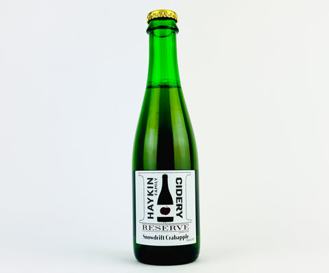 Haykin "Snowdrift Crabapple" Apple Cider, Colorado (375ml Bottle)