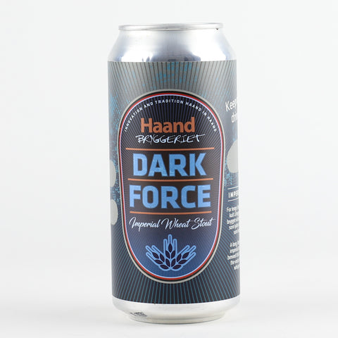 Haandbryggeriet "Dark Force" Imperial Wheat Stout, Norway (14.8oz Can)